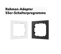 ekey xLine Rahmen-Adapter für 55er-Schalterprogramme