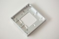 Montagerahmen 1-fach Silber