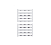 Weidmuller Klemmenmarkierer DEK 1-50 (50 Stk.)