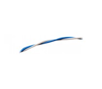 Rangierdraht blau/weiß