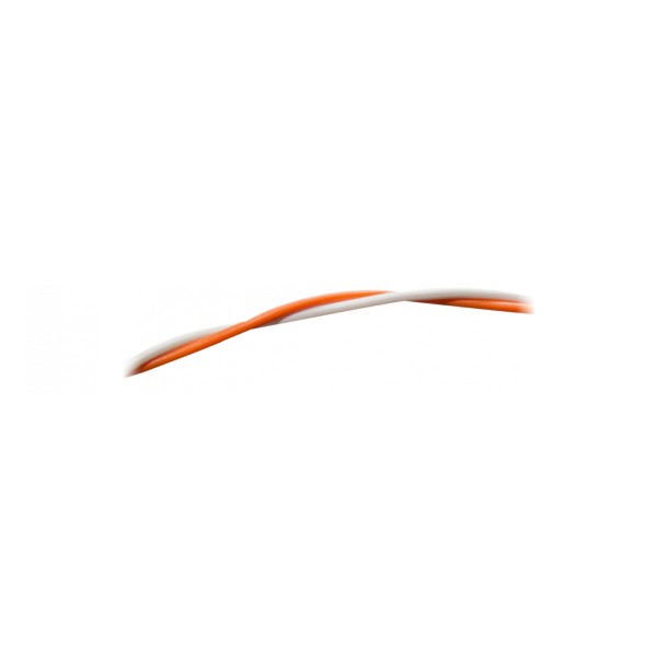 Rangierdraht orange/weiß Rangierdraht orange/weiß